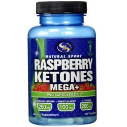 Cetonas de Framboesa Natural Sport 90 Cápsulas: Auxílio na Gestão de Peso e Metabolismo