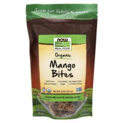 Now Foods Pedaços de Manga Orgânica - 227g: Nutrição Pura e Sabor Tropical Autêntico