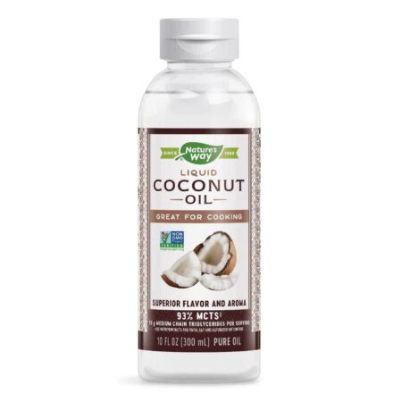 Nature's Way, Óleo de Coco Líquido - 300 ml (10 fl oz)