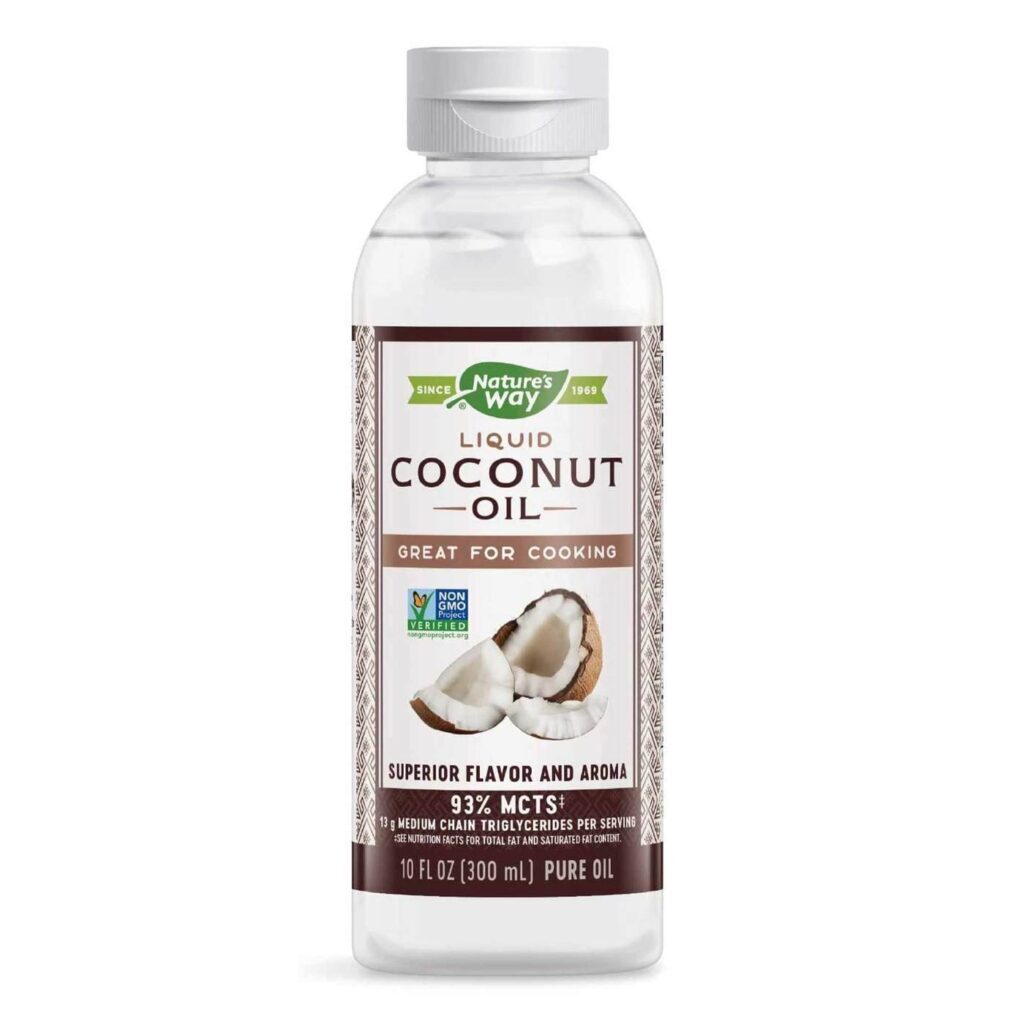 Nature's Way Óleo de Coco Líquido 300ml: Puro Sabor e Bem-Estar para Você