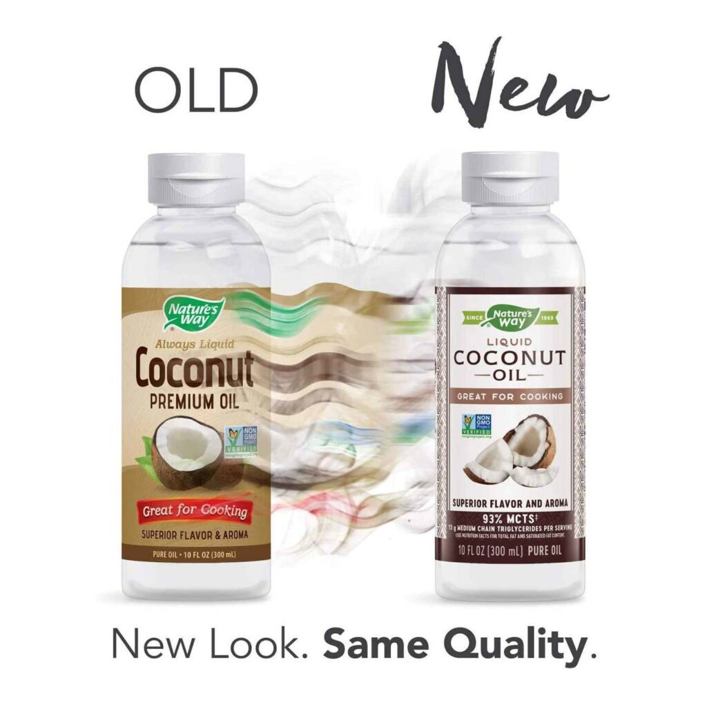 Nature's Way Óleo de Coco Líquido 300ml: Puro Sabor e Bem-Estar para Você - Imagem 2