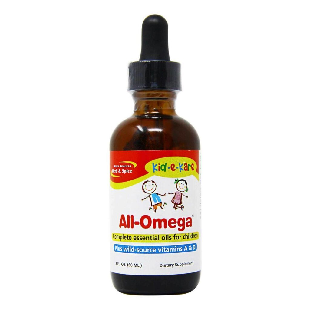 North American Herb And Spice All Omega Óleo de Sementes Ricas em Ômega 3, 6, 9 - 60 ml