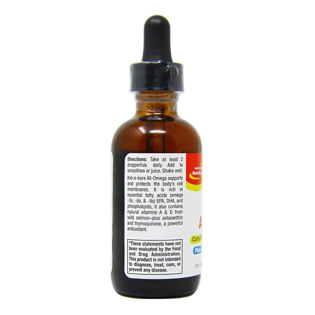 North American Herb And Spice All Omega Óleo de Sementes Ricas em Ômega 3, 6, 9 - 60 ml - Imagem 2