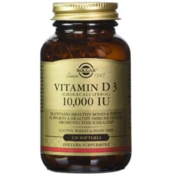 Solgar Vitamina D3 10.000 UI - 120 Cápsulas: Imunidade e Bem-Estar para o Brasil