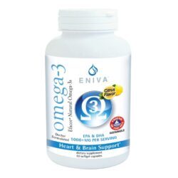 Eniva Efacor Natural Omega 3s Citrus 60 Cápsulas - EPA e DHA Essenciais