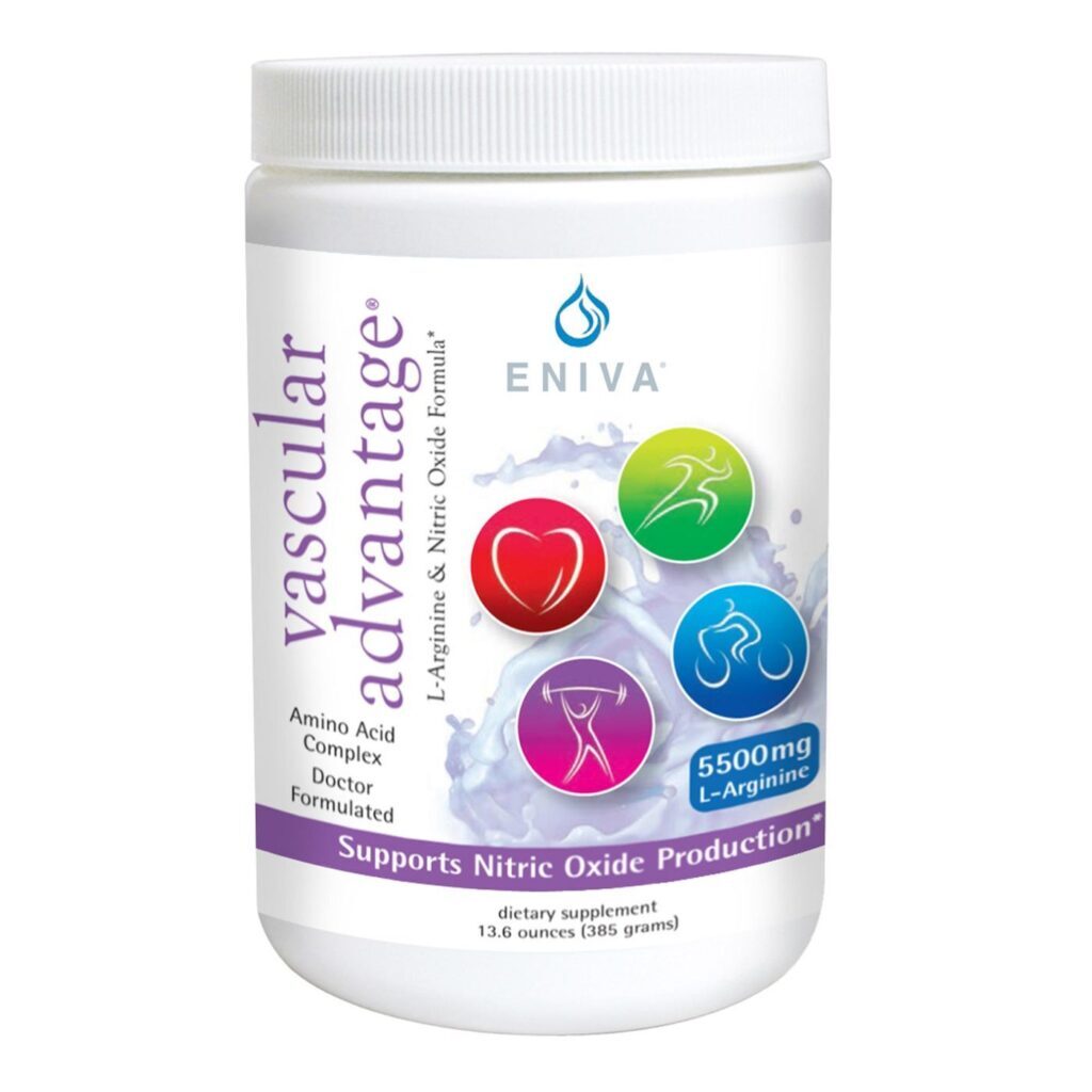 Eniva Vascular Advantage L-Arginine Complex - 385g: Sua Fórmula Avançada para Saúde Vascular no Brasil