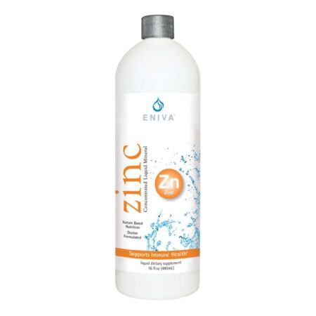 Eniva Minerals for Life, Concentrado Líquido de Zinco - 16 oz (480 ml)