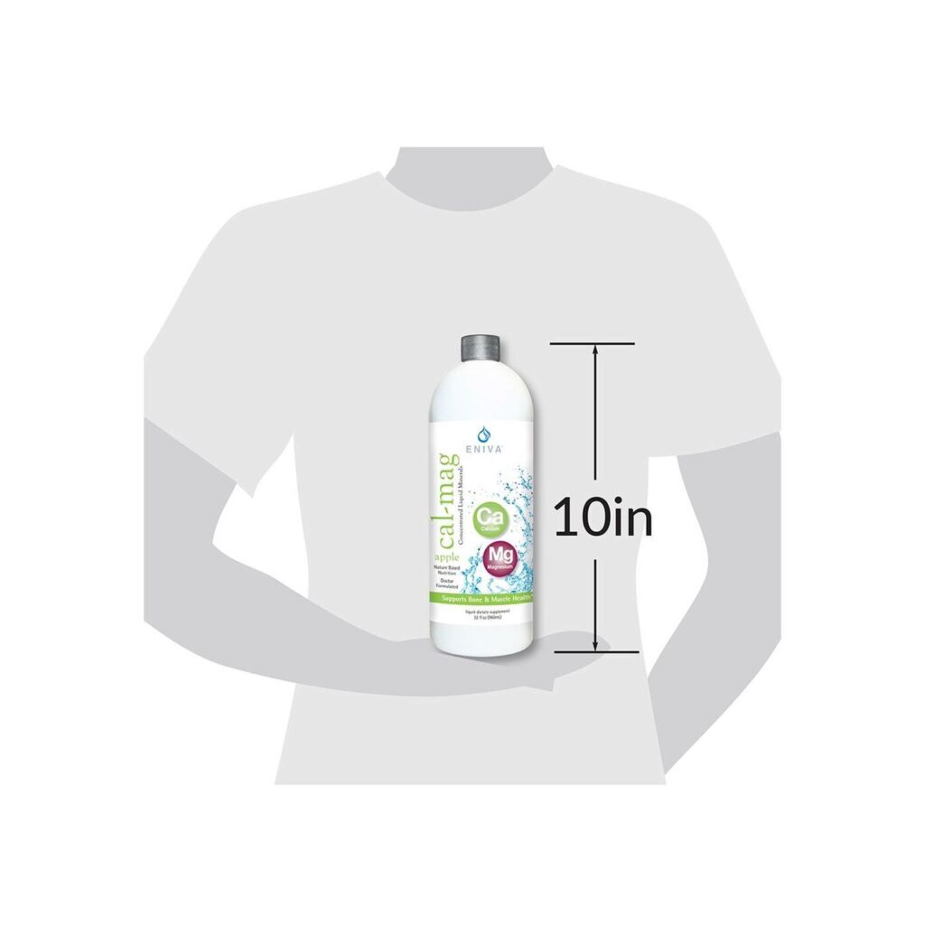 Eniva Cal-Mag Minerais Líquidos Concentrados - 960mL para Ossos e Saúde Geral - Imagem 5