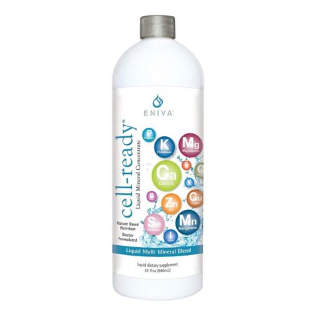 Eniva, Cell-Ready® Multimineral Líquido Concentrado, Sem Sabor - 960 ml (32 fl oz)