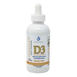 Eniva Vitamin D3 Concentrado Líquido – 120 ml (4 fl oz) – Imunidade e Saúde Óssea