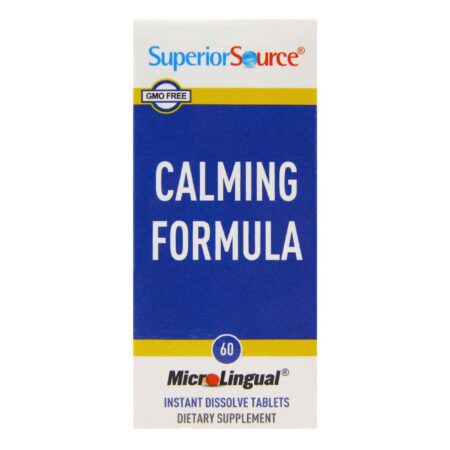 Superior Source, Fórmula Calmante - 60 Tablets Dissolúveis