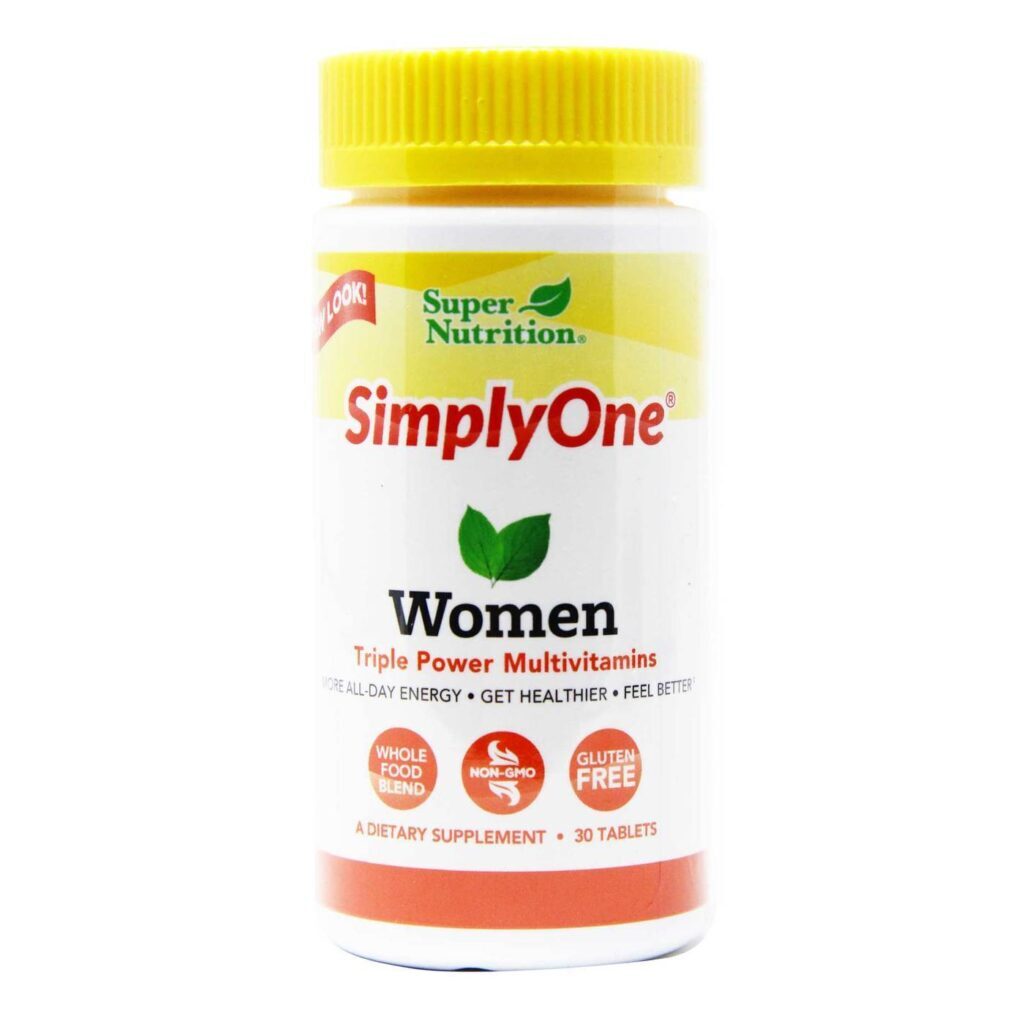 Super Nutrition SimplyOne Women Triple Power Multivitamínicos - 30 Comprimidos
