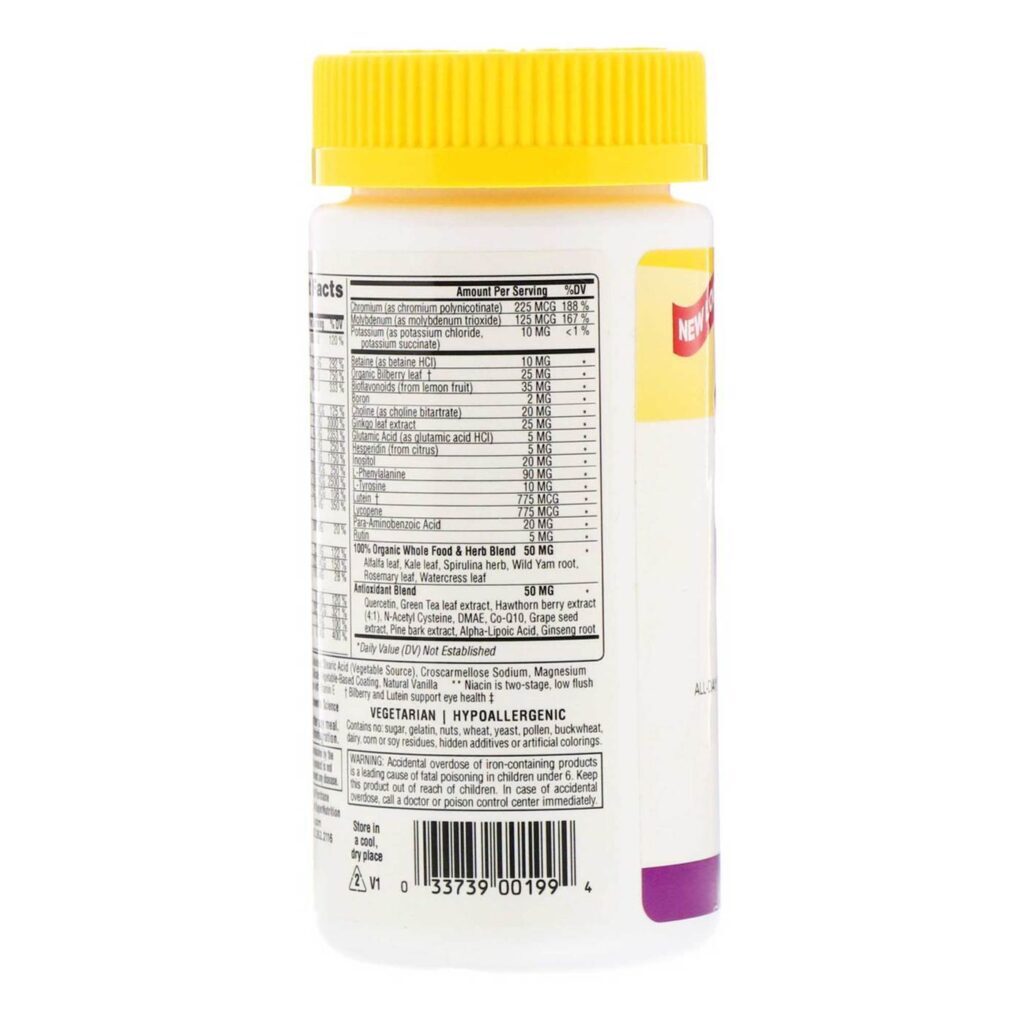 Super Nutrition SimplyOne Multivitamínico Força Tripla para Mulheres - 30 Comprimidos - Imagem 3