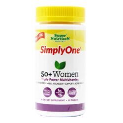 Super Nutrition SimplyOne 50+ Mulheres Triple Power - 90 Comprimidos: Energia e Saúde