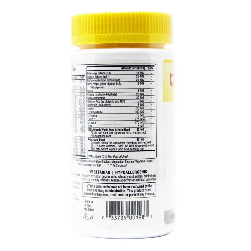 Super Nutrition SimplyOne 50+ Men Iron-Free - 90 Comprimidos: Vitalidade e Saúde para Homens Acima de 50 Anos - Imagem 3