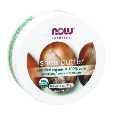 Now Foods Manteiga de Karité Pura 85g (3 oz) - Hidratação Profunda e Nutrição para Pele e Cabelos - Imagem 5