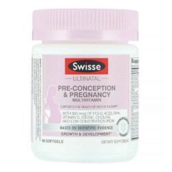 Swisse Ultinatal: Multivitamínico Pré-concepção e Gravidez 60 Cápsulas Gel