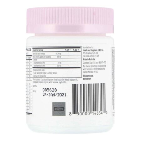 Swisse Ultinatal, Multivitamínico Pré-concepção e Gravidez - 60 Cápsulas em Gel - Image 4