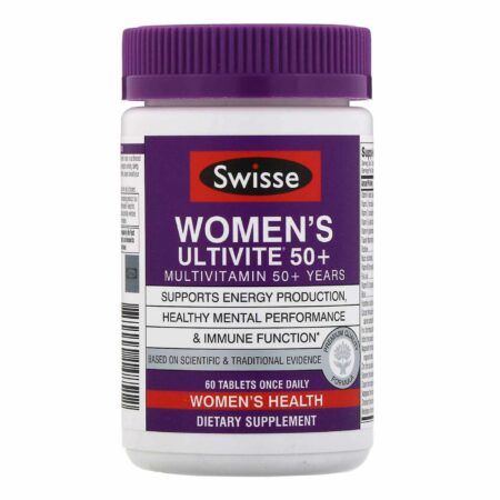 Swisse, Multivitamínico para Mulheres +50 Ultivite® - 60 Tabletes