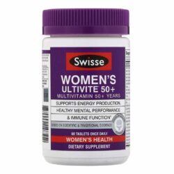 Swisse Ultivite Mulheres +50: Multivitamínico Essencial para Saúde e Vitalidade no Brasil - 60 Tabletes