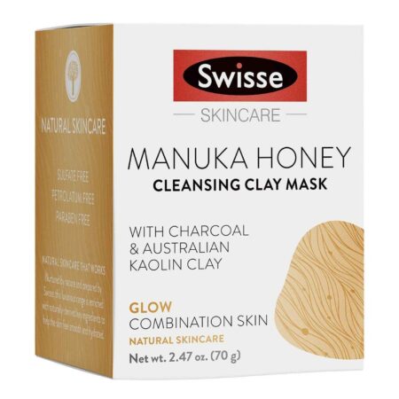 Swisse, Máscara de Limpeza Facial em Argila e Mel Manuka - 2.47 oz (70 g) - Image 3