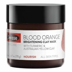 Swisse Máscara de Argila Iluminadora Laranja Vermelha - 70 g: Pele Radiante e Revitalizada