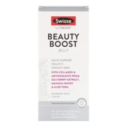 Swisse Ultiboost Geléia Impulsionadora de Beleza Framboesa Rosa 10 Sticks
