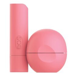 EOS Hidratante Labial Sorbet de Morango - 2 Unidades - Cuidado e Proteção Intensa