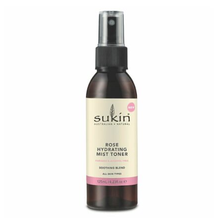 Sukin, Toner Hidratante Névoa de Rosas - 4.23 fl oz (125 ml)