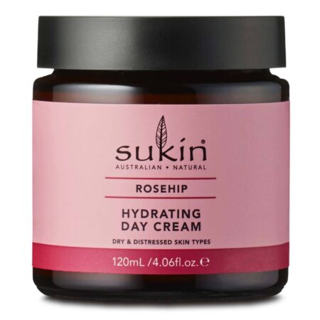 Sukin, Creme Hidratante Dia, Rosa Mosqueta - 4.06 fl oz (120 ml)