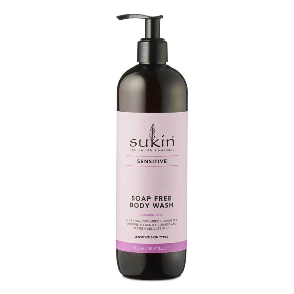 Sukin Sensitive Sabonete Líquido Sem Sulfatos 500ml - Pele Delicada
