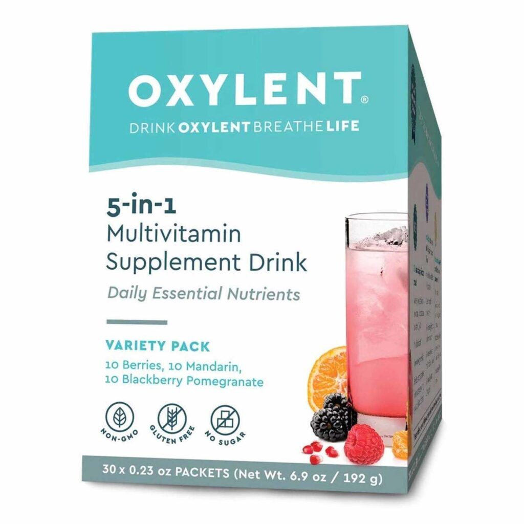 Oxylent Multivitamínico 5-em-1 Pacotes Variados - 30 Pacotes Essenciais para Sua Saúde - Imagem 2