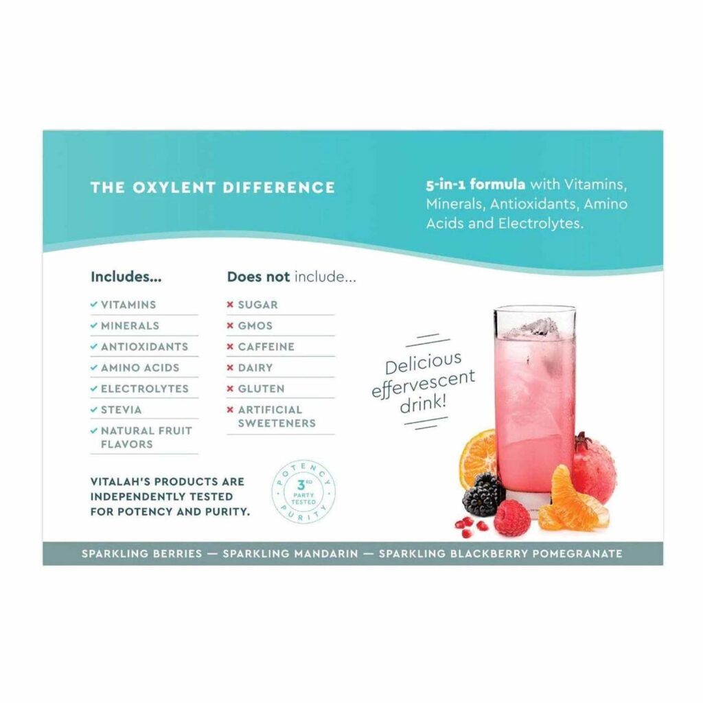 Oxylent Multivitamínico 5-em-1 Pacotes Variados - 30 Pacotes Essenciais para Sua Saúde - Imagem 5