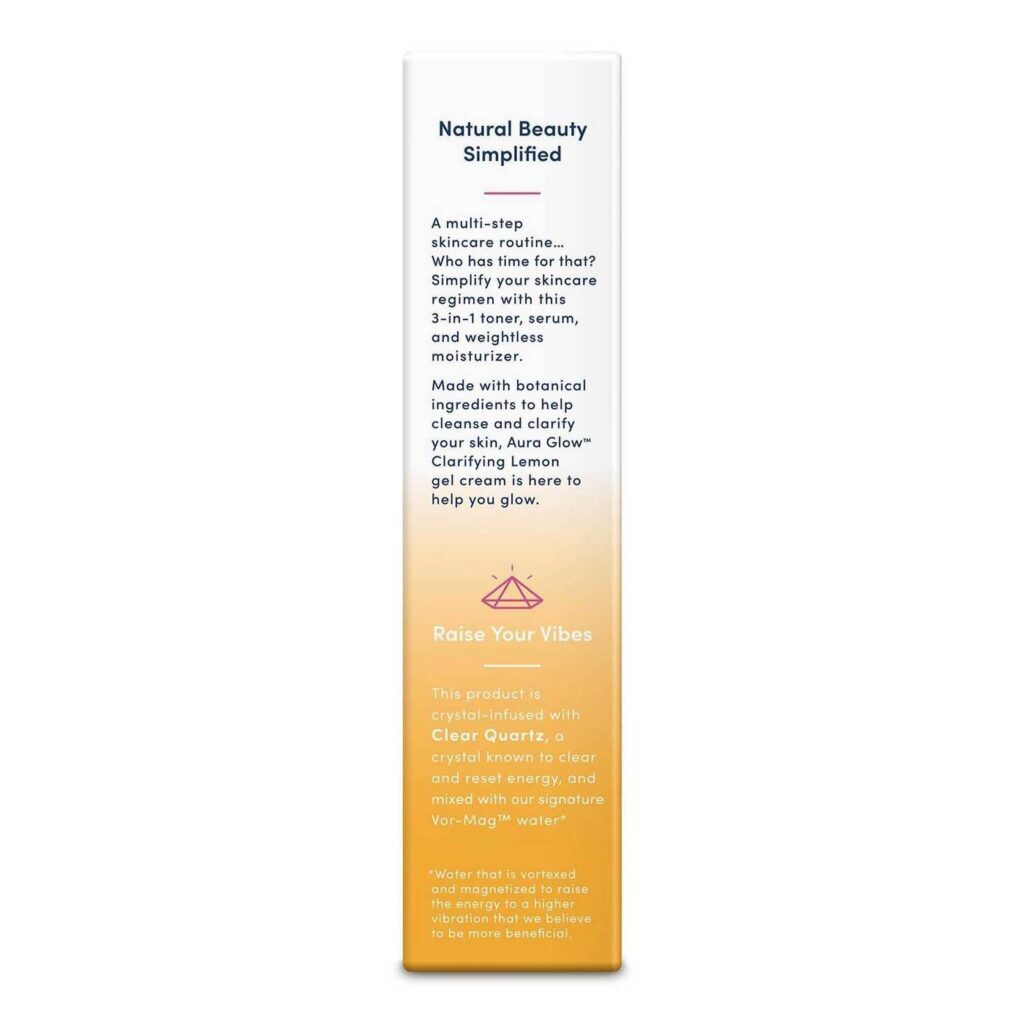 Heritage Store Aura Glow Gel Cream Clareador com Limão - 50g - Imagem 2