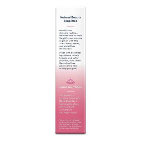 Heritage Store, Aura Glow™ Gel Creme Hidratante Rosa - 1.7 oz (50 g) - Image 2