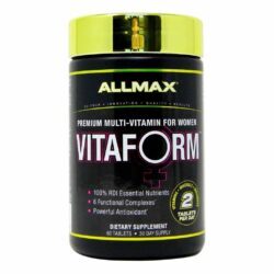 AllMax Nutrition Vitaform® Multivitamínico Premium Feminino - 60 Tabletes: Energia e Bem-Estar
