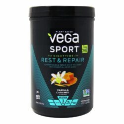 Vega Sport Nighttime Descanso e Reparo Caramelo de Baunilha 401g