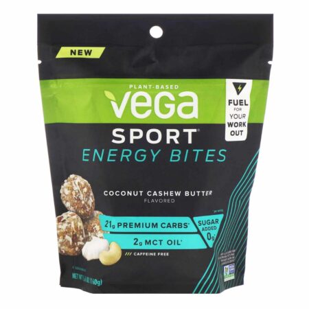 Vega Sport Energy Bites Coconut Cashew Butter 160 g