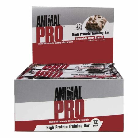 Universal Nutrition Animal Pro Bar Chocolate Berry Crunch - 12 Bars