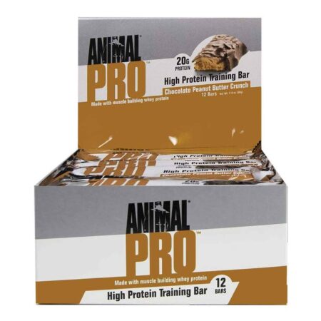 Universal Nutrition, Barras de Proteína Animal Pro™, Chocolate e Manteiga de Amendoim - 12 Barras