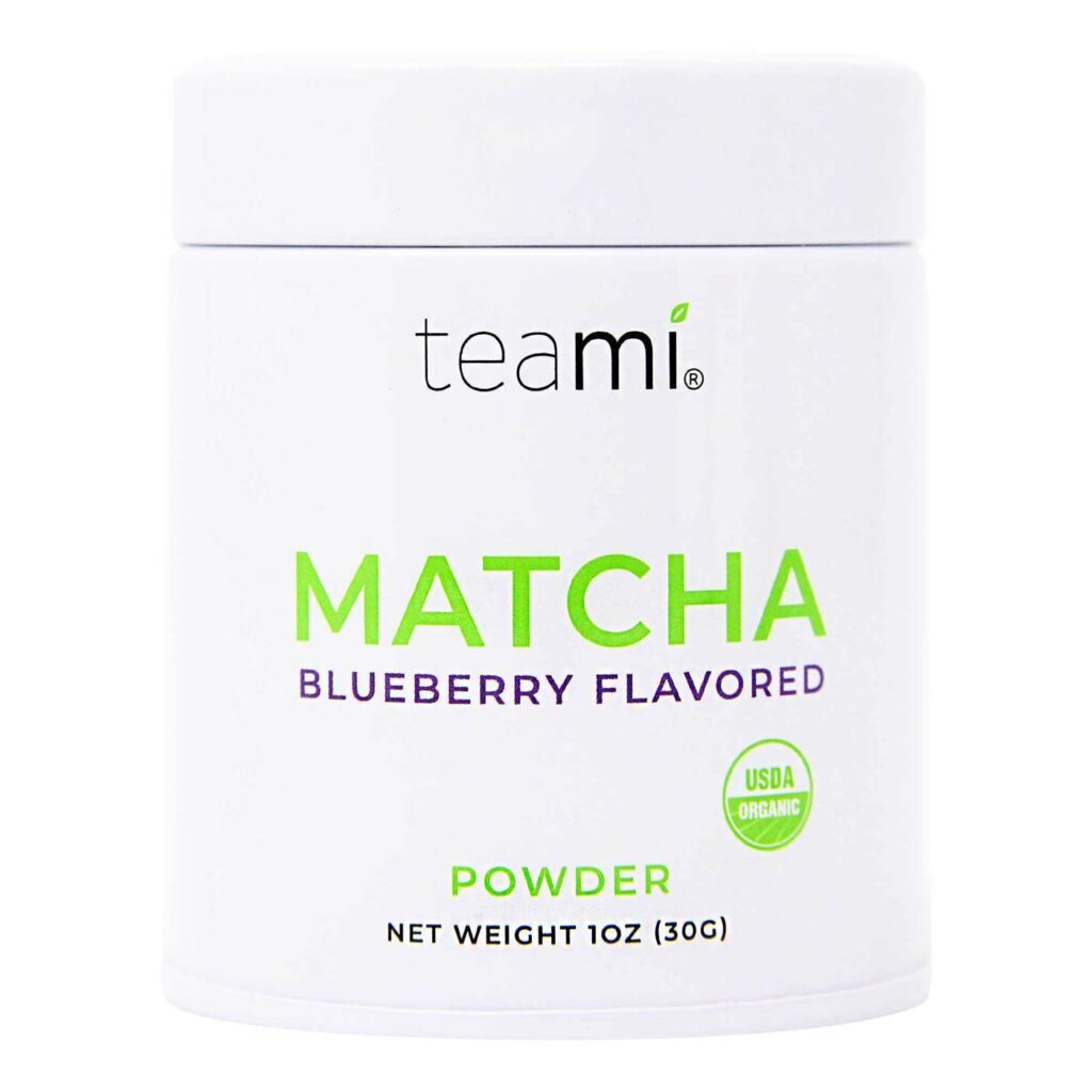 Teami Matcha Blueberry Flavored - 1 oz (28g) - Energia e Antioxidantes para o Dia a Dia