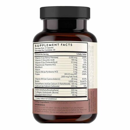 Terra Origin Beleza 60 Cápsulas: Nutrição Essencial para Vitalidade e Bem-Estar - Imagem 3