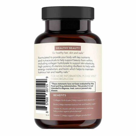 Terra Origin Beleza 60 Cápsulas: Nutrição Essencial para Vitalidade e Bem-Estar - Imagem 4