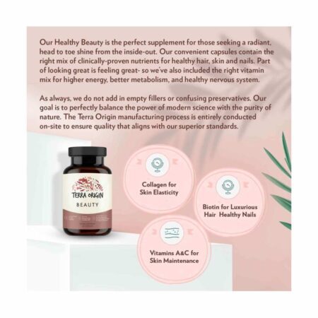Terra Origin Beleza 60 Cápsulas: Nutrição Essencial para Vitalidade e Bem-Estar - Imagem 6
