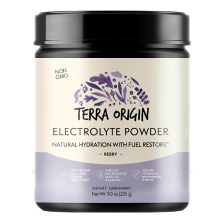 Terra Organic Electrolyte Powder Restore Berry 255 g