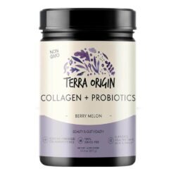 Terra Origin Probiotic Colágeno em Pó Sabor Melão 287,5g - Beleza e Saúde da Pele