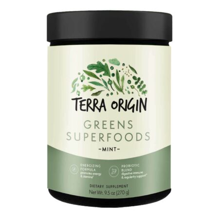 Terra Origin Greens Superfoods Mint 270 g