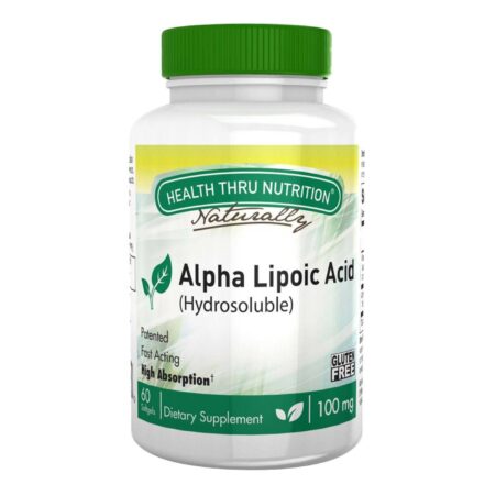 Health Thru Nutrition Alpha Lipoic Acid 600 mg 60 VegeCaps