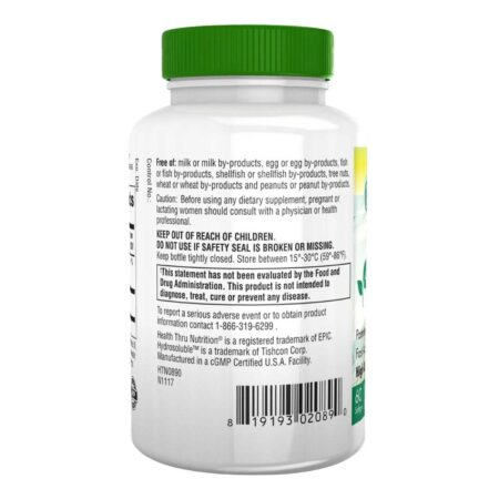 Health Thru Nutrition Alpha Lipoic Acid 600 mg 60 VegeCaps - Image 2