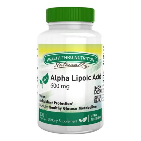 Health Thru Nutrition Alpha Lipoic Acid 600 mg 120 VegeCaps